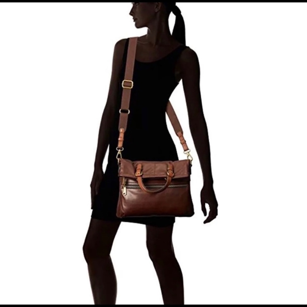 Fossil Explorer messenger bag.